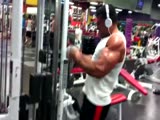 Karl train arms!see more muscle