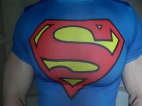 Best Pec Bounce EVER Superman