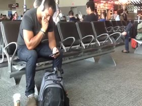 Hot Guy in the Miami Airport