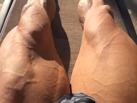 ripped muscle legs