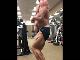 Mature Muscle in Gym
