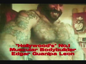 Edgar Guanipa In A Lemuel Perry Film..Hollywood Bodybuilder..1997..