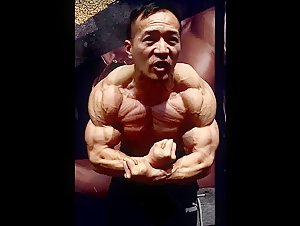 Chinese Shredded Muscle God - Hu - ripped muscle