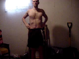 Bodybuilding-Beginner poses