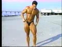 Handsome Bodybuilder posing