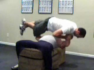 bench pressing a buddy