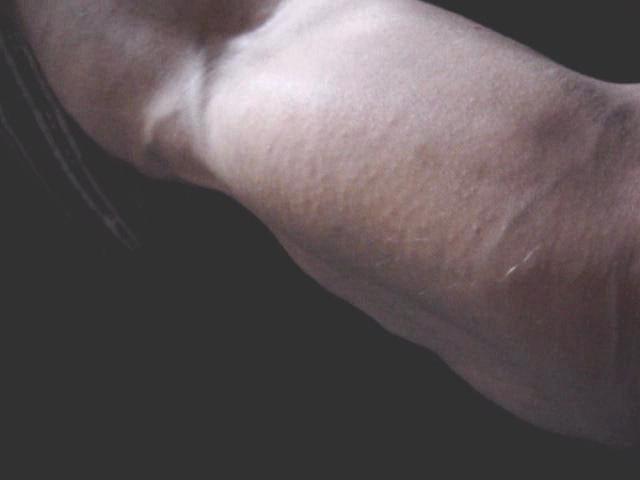Me flexing the Biceps