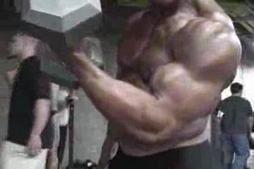 young muscleboy pumps