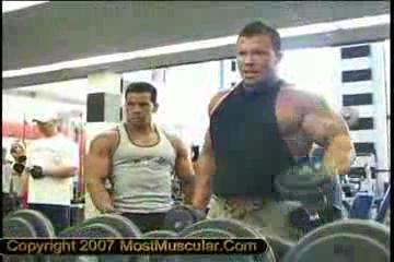 TJ Humphries Biceps Workout