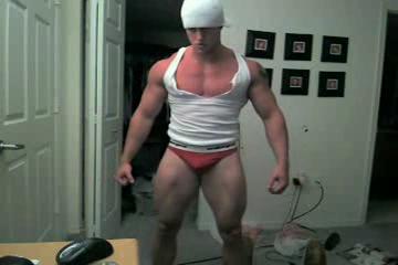 MUSCLE THONG TEASE BOY
