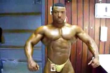 Posing in Dressing Room