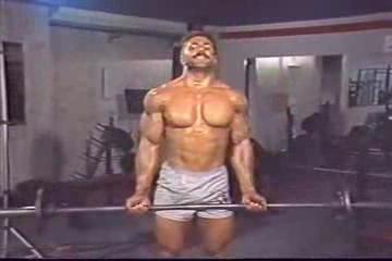 flexing the biceps!!