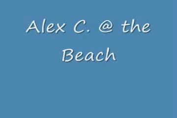 Alex C at the Beach