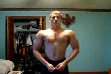 Young dude posing in his BR