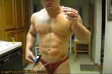 Tyler gets ready for his show