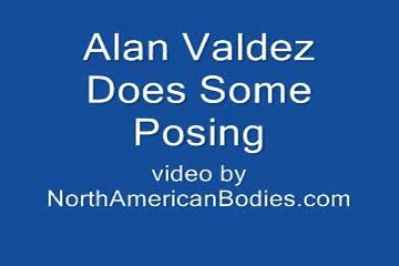 Alan does some posing