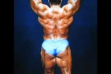 Huge Muscle Monster On Stage