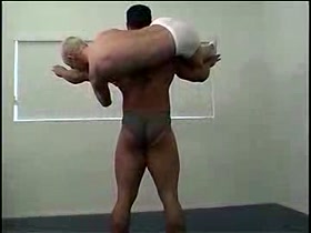 Skinny guy worshiping Gauge