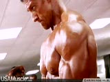 Nick Zakotiria pumps up