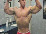 Cute huge bodybuilder