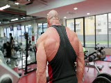 Bodybuilder training