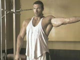 Von Legend aka Matt Davis Flexing