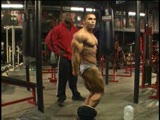 Chris Jalali  Gym Flexing