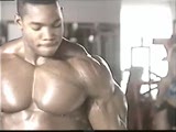 Flex Wheeler  Dumbbell Pumpin