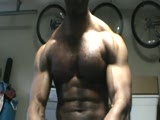 Big Black Guy With Hairy Chest