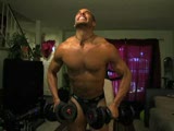 Marcus Patrick thong workout