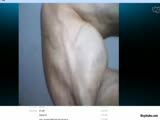 Bodybuilder webcam JO for admirer