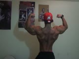 Raciel Castro's humongous back