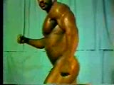 Vintage Black Bodybuillder Dance