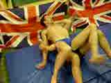 nude wrestling match