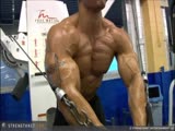 Raciel Castro Pec Workout