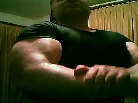 MASSIX - Big T-Shirted Biceps Flexing