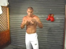 luis barra jerks off