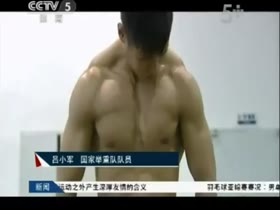 Chinese Weightlifter Lu Xiaojun's Exercise Lesson