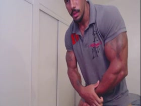 Samson Watching Porn and Maturbating