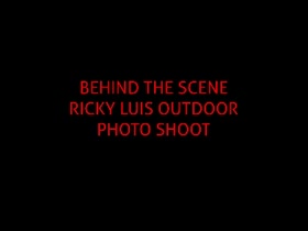 Frank Defeo and Ricky doing a photo shoot