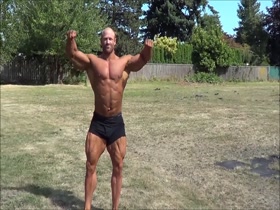 US bodybuilder Brandon Lyons