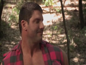 beefcake in the woods