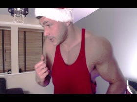 Muscle Santa