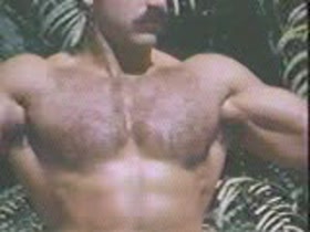 bruno hairy muscle daddy poolside