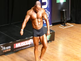 Dave Titterton Guestposing - NABBA Northern Ireland 2015