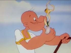 Popeye's big muscles