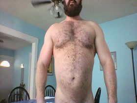 hairy muscle lats bis and chest