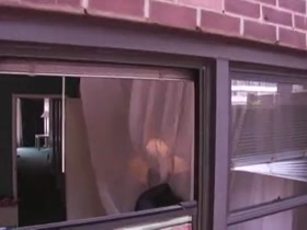 Muscular hunks in action