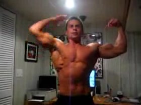 Teen Muscle Showoff