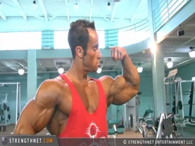 John Shamburger gym training 2